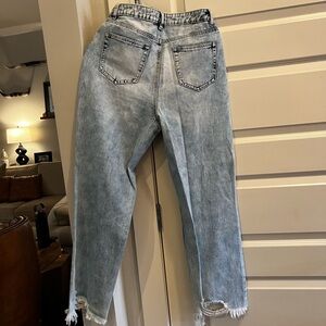 Classic Light Blue Straight Leg Jeans
